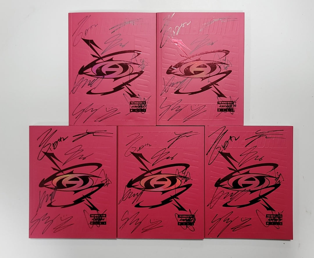 ATEEZ "THE WORLD EP.FIN : WILL" - Hand Autographed(Signed) Promo Album [23.12.14] - HALLYUSUPERSTORE