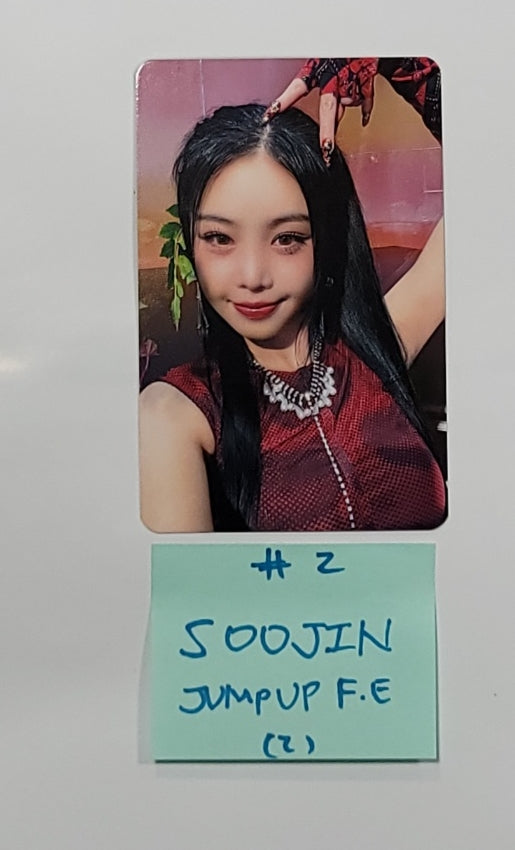 Soojin "아가씨" 1st EP - Jump Up Fansign Event Photocard [23.12.14] - HALLYUSUPERSTORE