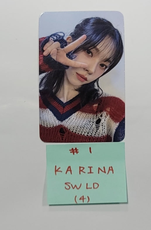 Aespa "Drama" 4th Mini - Soundwave Lucky Draw Event Photocard [23.12.14] - HALLYUSUPERSTORE