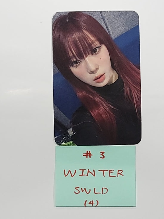 Aespa "Drama" 4th Mini - Soundwave Lucky Draw Event Photocard [23.12.14] - HALLYUSUPERSTORE
