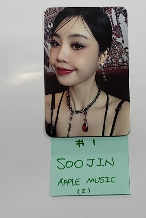 Soojin "아가씨" 1st EP - Apple Music Fansign Event Photocard [23.12.14] - HALLYUSUPERSTORE