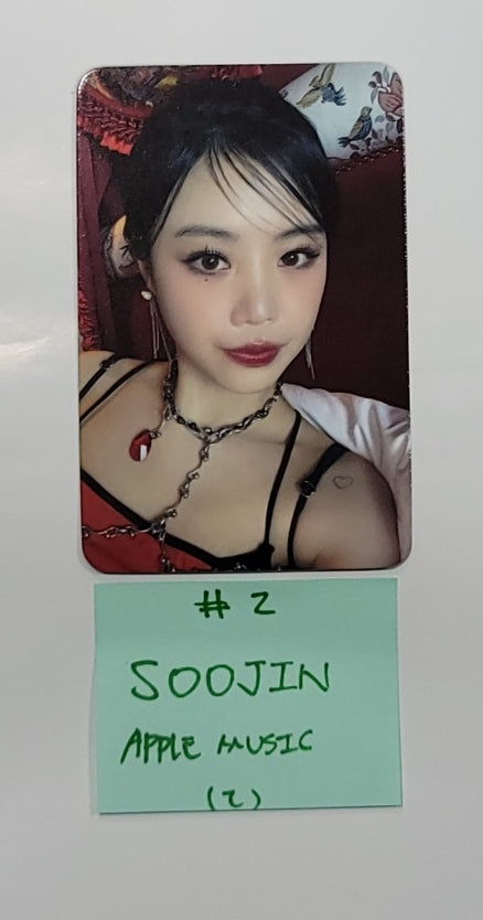 Soojin "아가씨" 1st EP - Apple Music Fansign Event Photocard [23.12.14] - HALLYUSUPERSTORE