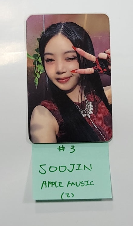 Soojin "아가씨" 1st EP - Apple Music Fansign Event Photocard [23.12.14] - HALLYUSUPERSTORE