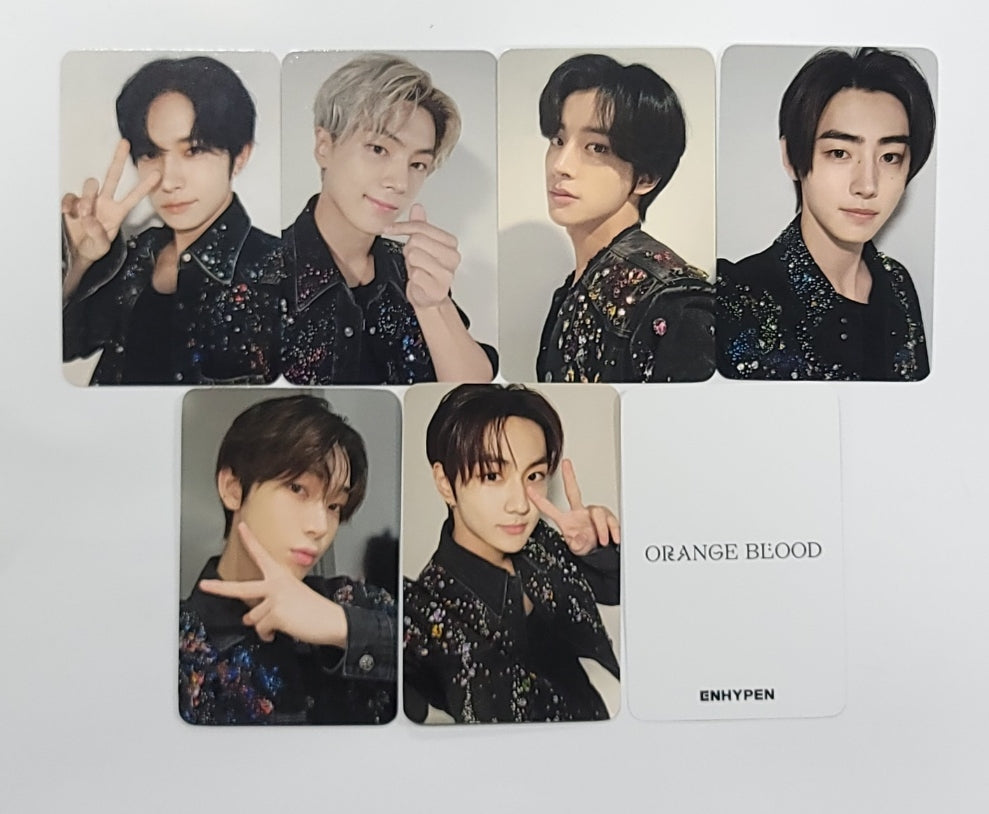 Enhypen  "Orange Blood" 5th Mini - Music Korea Gift Event Photocard [Weverse Album Ver.] [23.12.14] - HALLYUSUPERSTORE