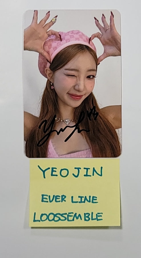 Yeojin (Of LOOSSEMBLE) "LOOSSEMBLE" - Hand Autographed(Signed) Photocard [23.12.14] - HALLYUSUPERSTORE