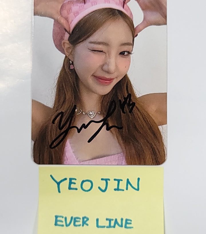Yeojin (Of LOOSSEMBLE) "LOOSSEMBLE" - Hand Autographed(Signed) Photocard [23.12.14] - HALLYUSUPERSTORE