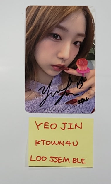 Yeojin (Of LOOSSEMBLE) "LOOSSEMBLE" - Hand Autographed(Signed) Photocard [23.12.14] - HALLYUSUPERSTORE