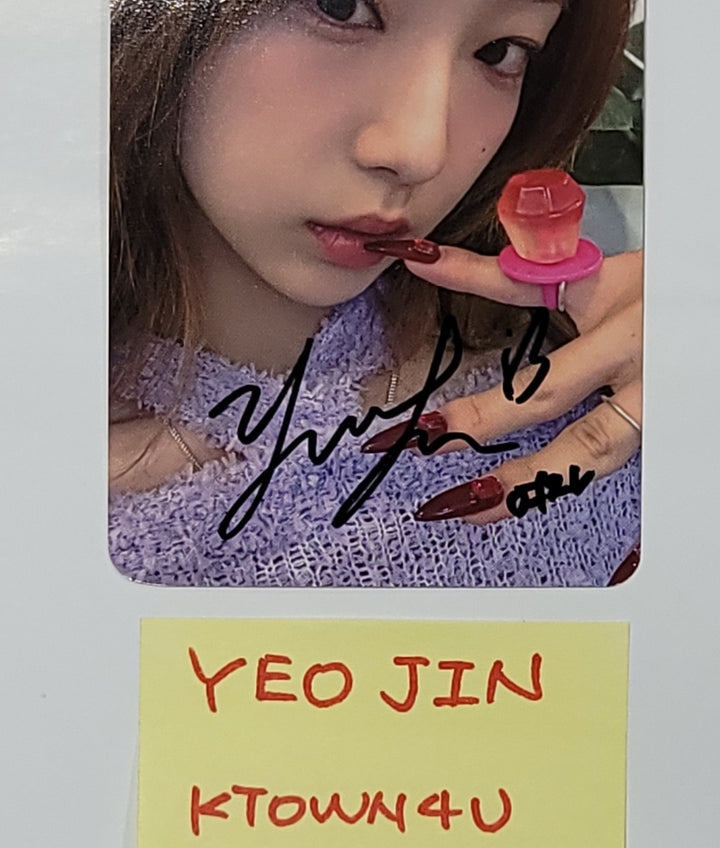 Yeojin (Of LOOSSEMBLE) "LOOSSEMBLE" - Hand Autographed(Signed) Photocard [23.12.14] - HALLYUSUPERSTORE