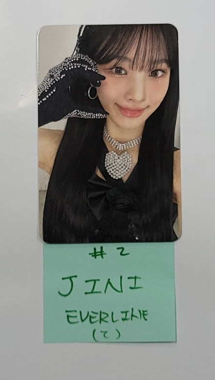 JINI "An Iron Hand In A Velvet Glove" - Everline Fansign Event Photocard Round 2 [23.12.14] - HALLYUSUPERSTORE