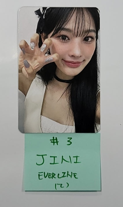 JINI "An Iron Hand In A Velvet Glove" - Everline Fansign Event Photocard Round 2 [23.12.14] - HALLYUSUPERSTORE