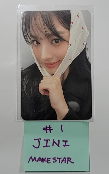 JINI "An Iron Hand In A Velvet Glove" - Makestar Fansign Event Photocard Round 3 [23.12.14] - HALLYUSUPERSTORE