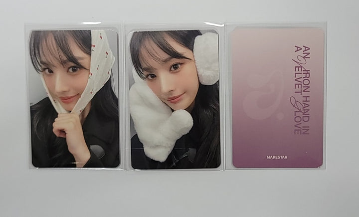 JINI "An Iron Hand In A Velvet Glove" - Makestar Fansign Event Photocard Round 3 [23.12.14] - HALLYUSUPERSTORE