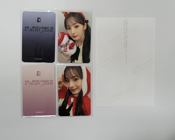 JINI "An Iron Hand In A Velvet Glove" - Makestar Fansign Event Photocard, 4 Cut Photo Round 4 [23.12.14] - HALLYUSUPERSTORE
