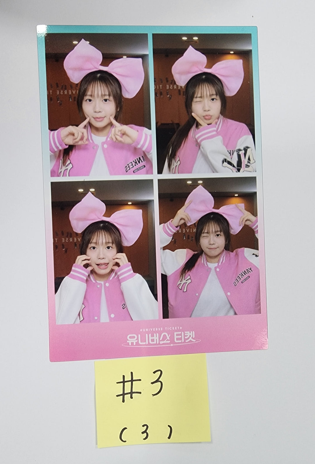 UNIVERSE TICKET "UNIVERSE TICKET" - Official Transparent Film Photo [23.12.14] - HALLYUSUPERSTORE