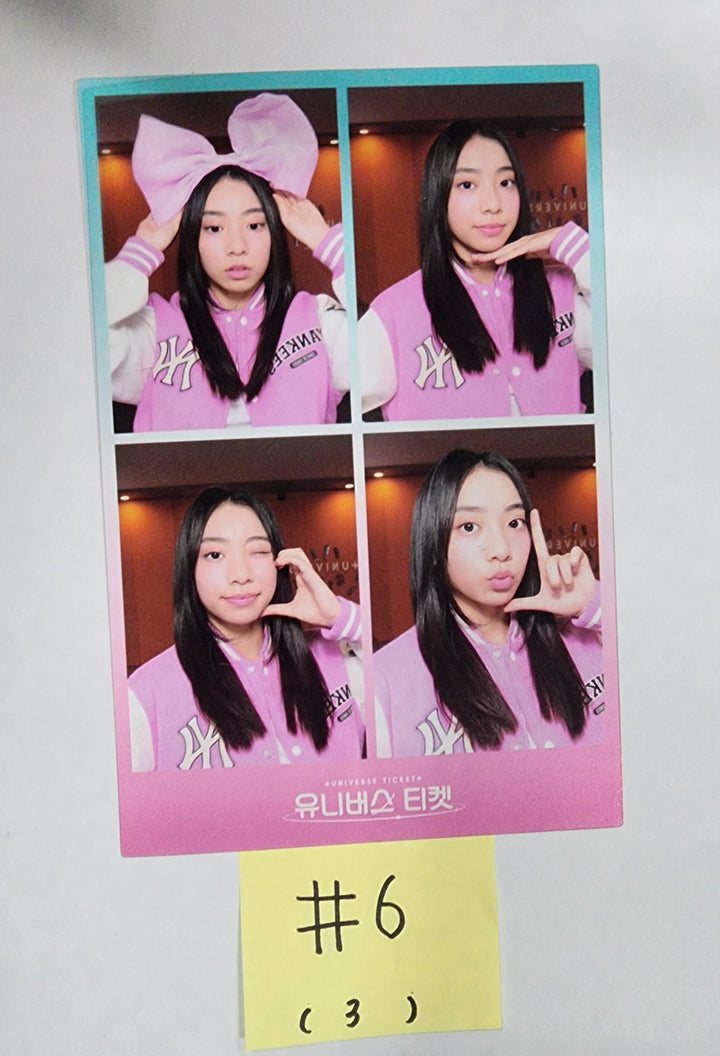 UNIVERSE TICKET "UNIVERSE TICKET" - Official Transparent Film Photo [23.12.14] - HALLYUSUPERSTORE