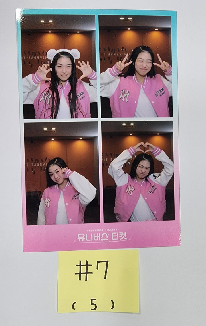 UNIVERSE TICKET "UNIVERSE TICKET" - Official Transparent Film Photo [23.12.14] - HALLYUSUPERSTORE
