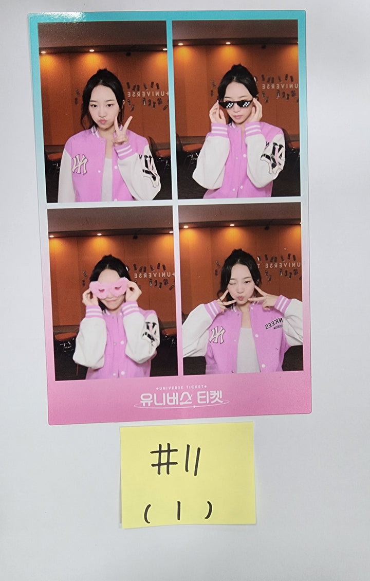 UNIVERSE TICKET "UNIVERSE TICKET" - Official Transparent Film Photo [23.12.14] - HALLYUSUPERSTORE