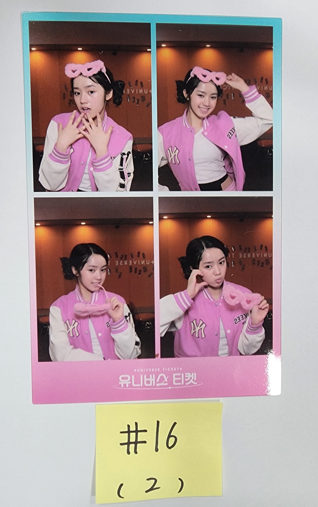UNIVERSE TICKET "UNIVERSE TICKET" - Official Transparent Film Photo [23.12.14] - HALLYUSUPERSTORE
