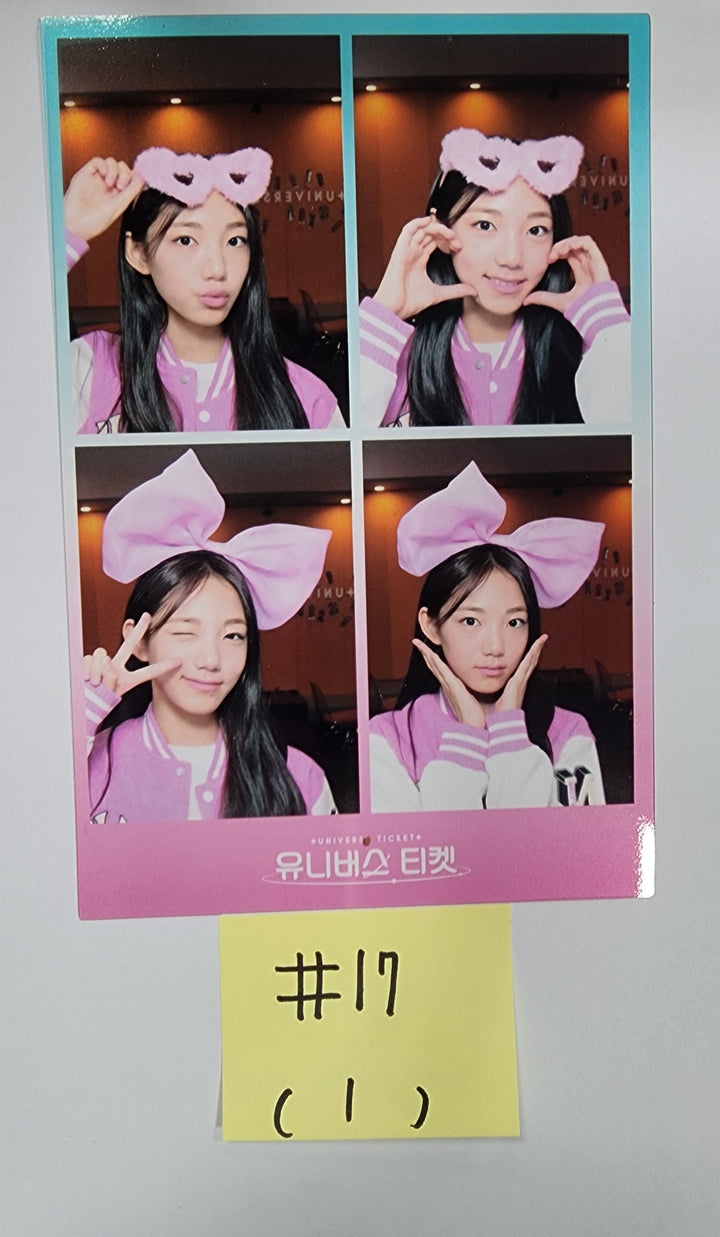 UNIVERSE TICKET "UNIVERSE TICKET" - Official Transparent Film Photo [23.12.14] - HALLYUSUPERSTORE