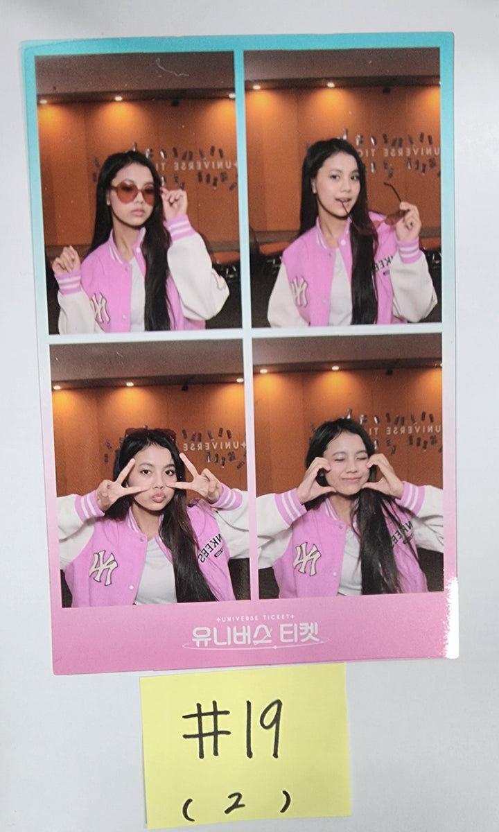 UNIVERSE TICKET "UNIVERSE TICKET" - Official Transparent Film Photo [23.12.14] - HALLYUSUPERSTORE