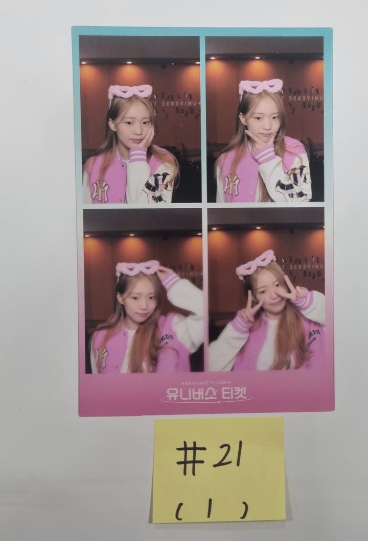 UNIVERSE TICKET "UNIVERSE TICKET" - Official Transparent Film Photo [23.12.14] - HALLYUSUPERSTORE