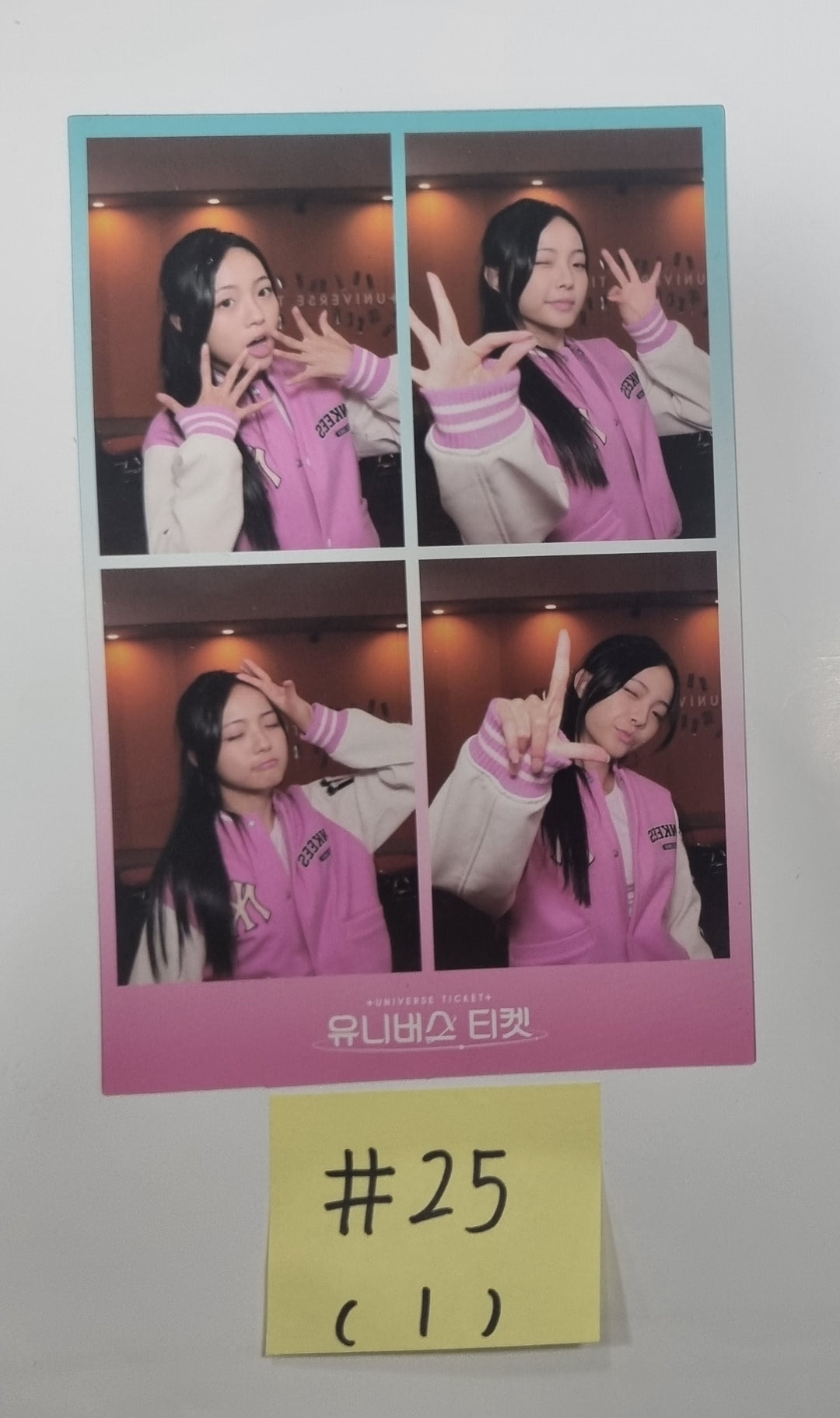 UNIVERSE TICKET "UNIVERSE TICKET" - Official Transparent Film Photo [23.12.14] - HALLYUSUPERSTORE