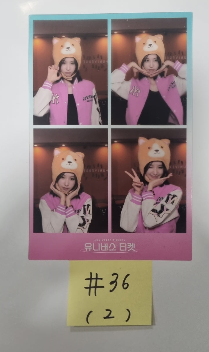 UNIVERSE TICKET "UNIVERSE TICKET" - Official Transparent Film Photo [23.12.14] - HALLYUSUPERSTORE