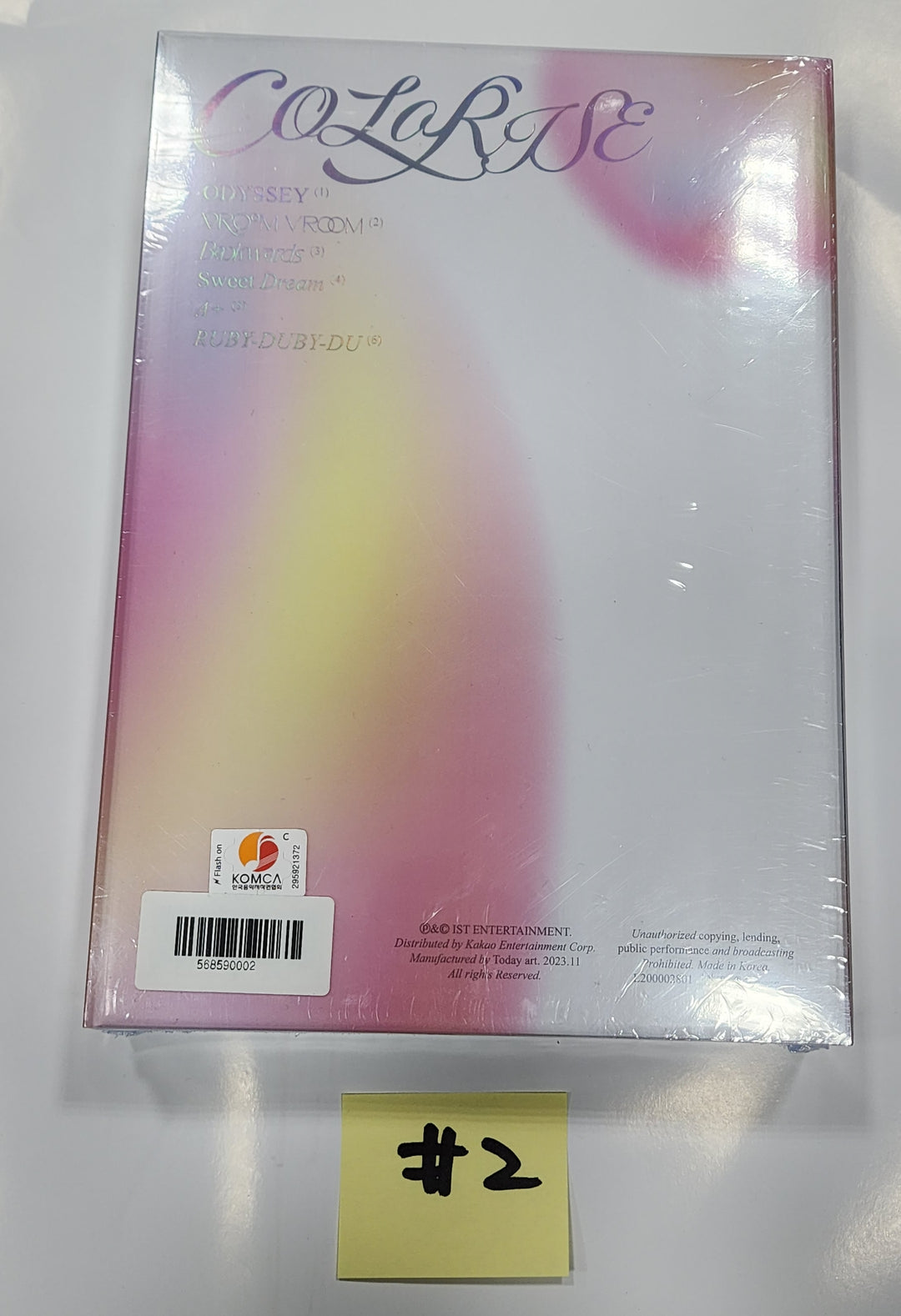 Weeekly - Mwave Event Hand Autographed(Signed) Album [23.12.15] - HALLYUSUPERSTORE