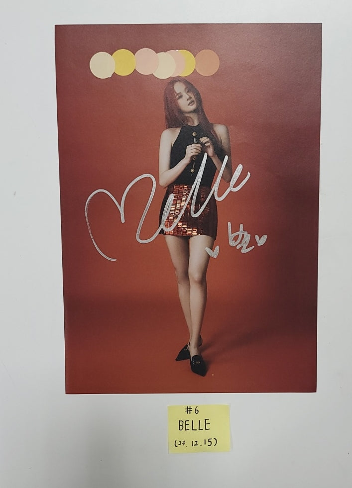 KISS OF LIFE - A Cut Page From Fansign Event Album [23.12.15] - HALLYUSUPERSTORE