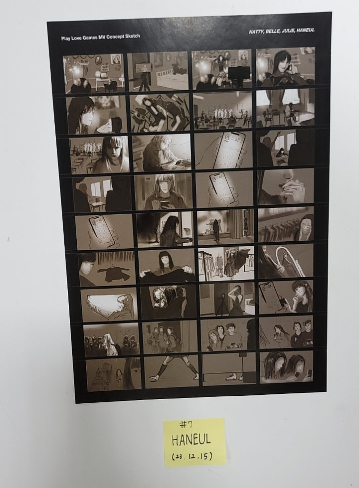 KISS OF LIFE - A Cut Page From Fansign Event Album [23.12.15] - HALLYUSUPERSTORE