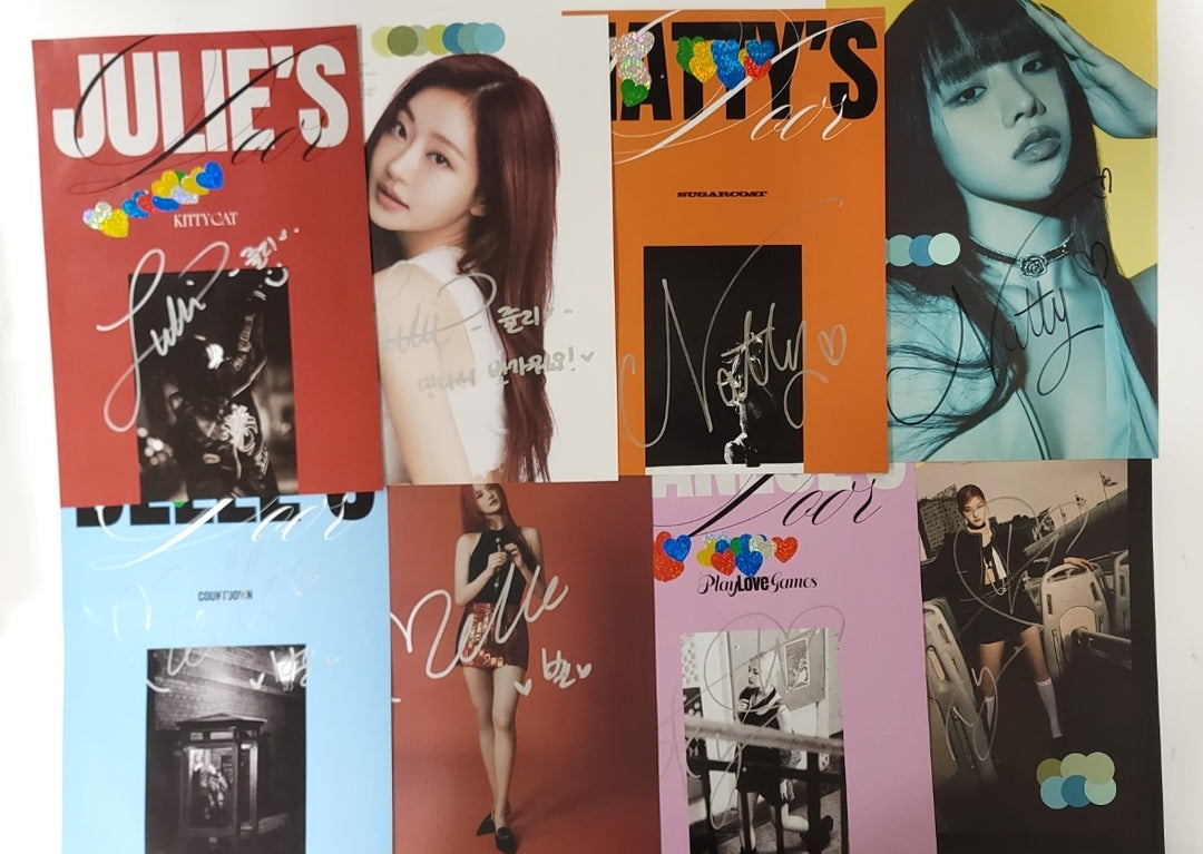 KISS OF LIFE - A Cut Page From Fansign Event Album [23.12.15] - HALLYUSUPERSTORE