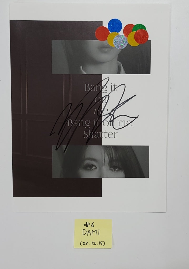 Dreamcatcher "VillainS" - A Cut Page From Fansign Event Album [23.12.15] - HALLYUSUPERSTORE