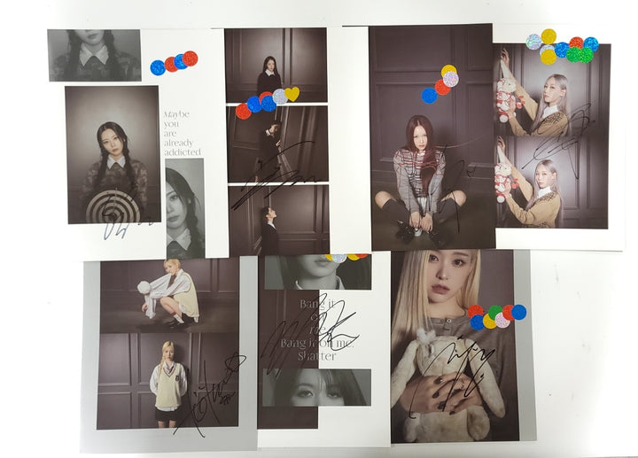 Dreamcatcher "VillainS" - A Cut Page From Fansign Event Album [23.12.15] - HALLYUSUPERSTORE