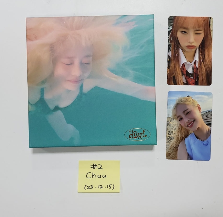 Chuu "Howl" - Hand Autographed(Signed) Album [23.12.15] - HALLYUSUPERSTORE