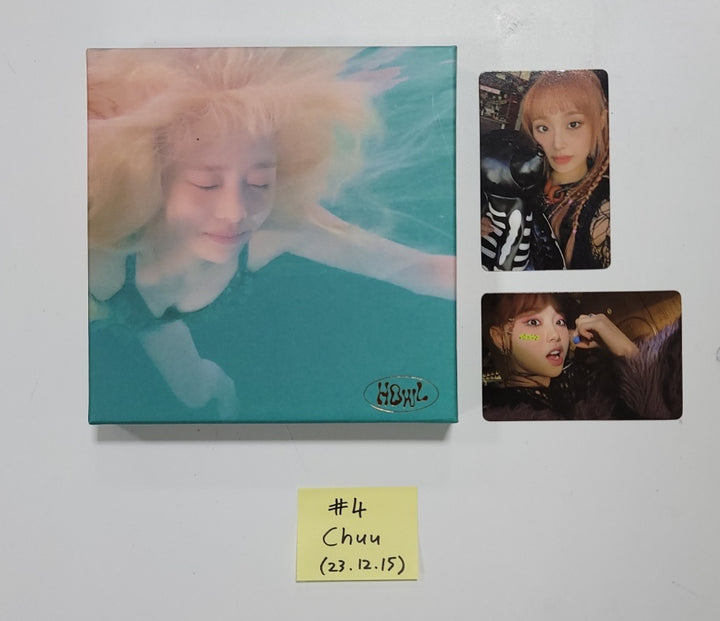 Chuu "Howl" - Hand Autographed(Signed) Album [23.12.15] - HALLYUSUPERSTORE