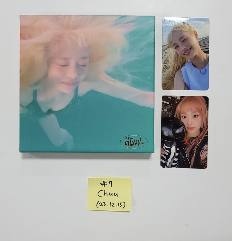 Chuu "Howl" - Hand Autographed(Signed) Album [23.12.15] - HALLYUSUPERSTORE