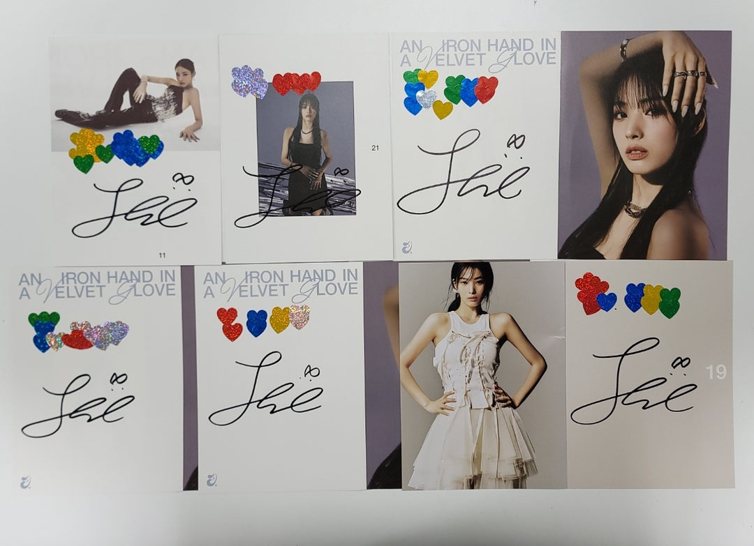 JINI "An Iron Hand In A Velvet Glove" - A Cut Page From Fansign Event Album [23.12.15] - HALLYUSUPERSTORE
