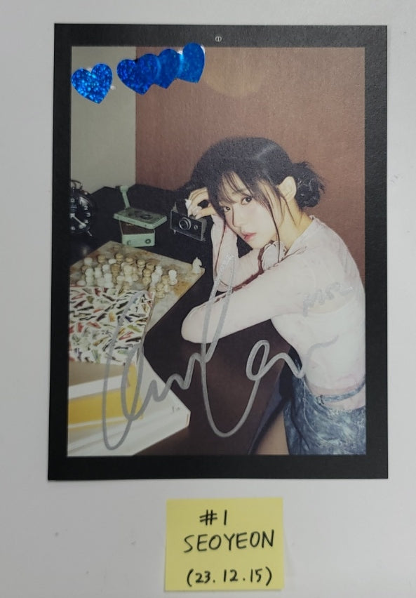 TripleS - A Cut Page From Fansign Event Album [23.12.15] - HALLYUSUPERSTORE