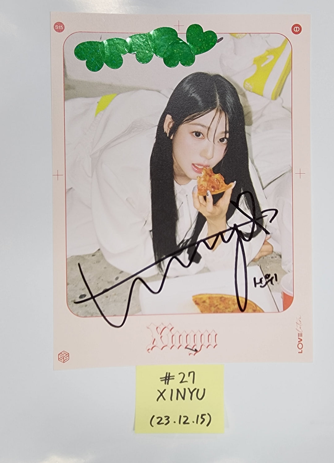TripleS - A Cut Page From Fansign Event Album [23.12.15] - HALLYUSUPERSTORE