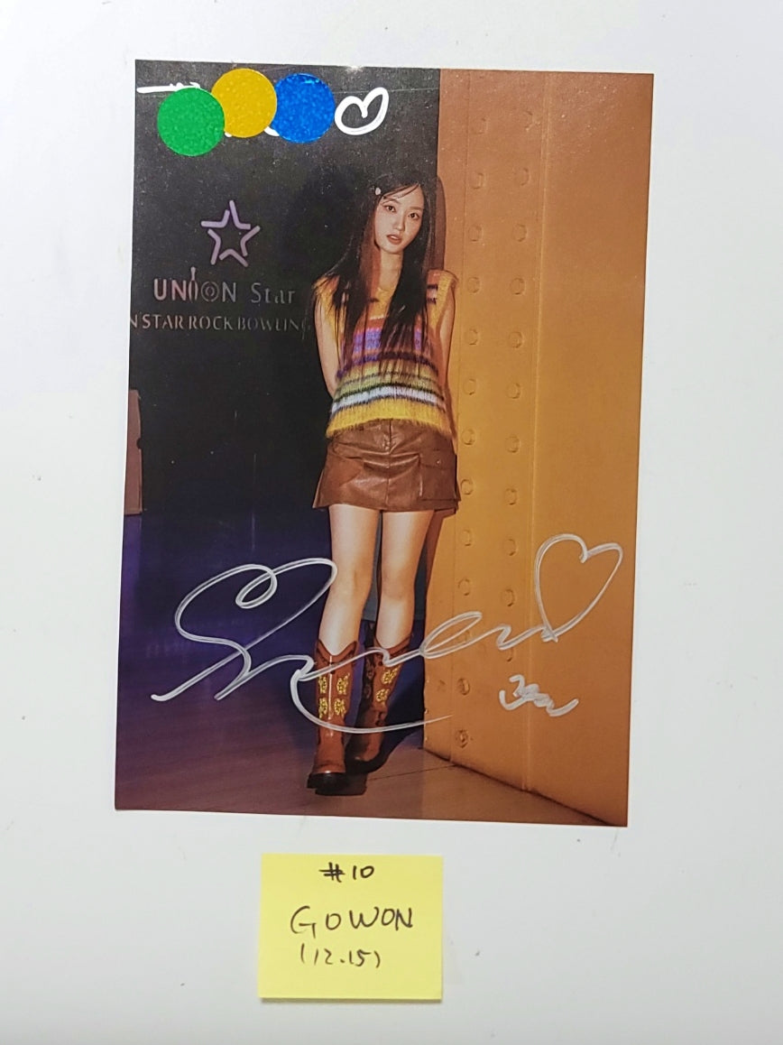 Loossemble "Loossemble" - A Cut Page From Fansign Event Album (Gowon, Hyeju) [23.12.15] - HALLYUSUPERSTORE