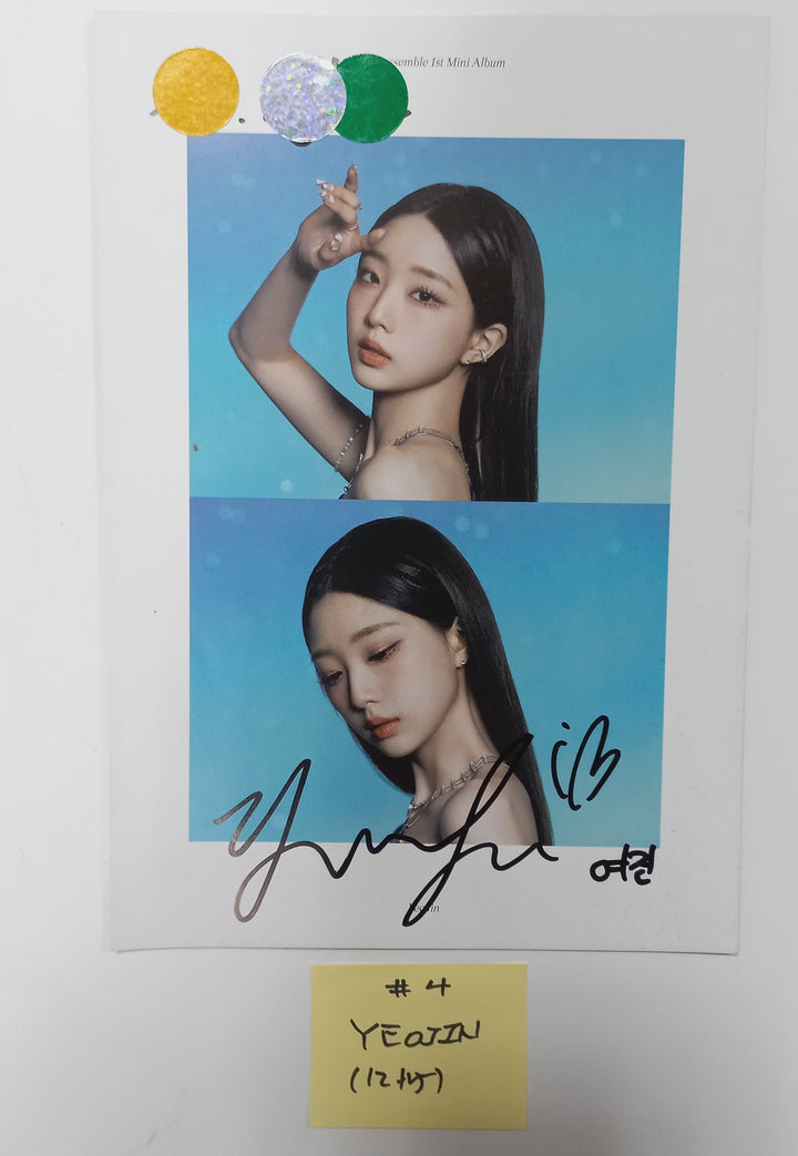 Loossemble "Loossemble" - A Cut Page From Fansign Event Album (Hyunjin, Yeojin, Vivi) [23.12.15] - HALLYUSUPERSTORE