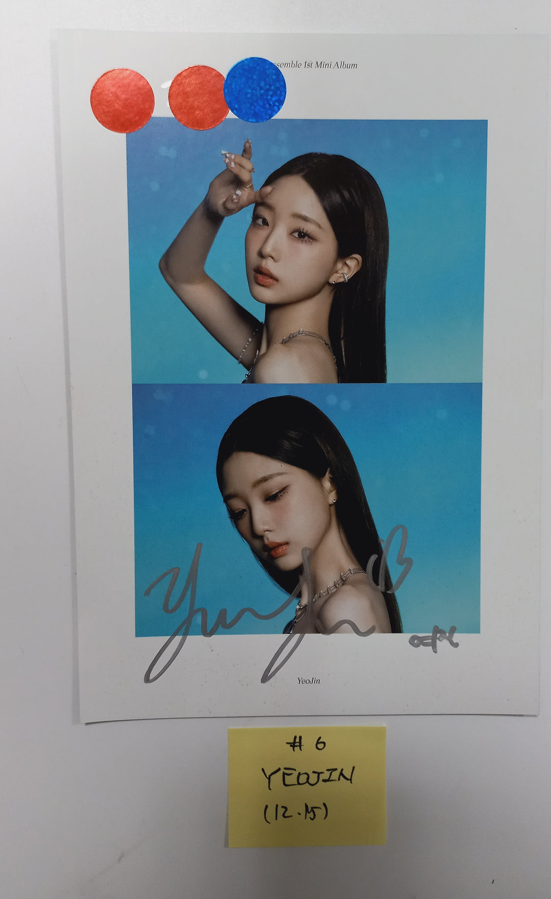 Loossemble "Loossemble" - A Cut Page From Fansign Event Album (Hyunjin, Yeojin, Vivi) [23.12.15] - HALLYUSUPERSTORE