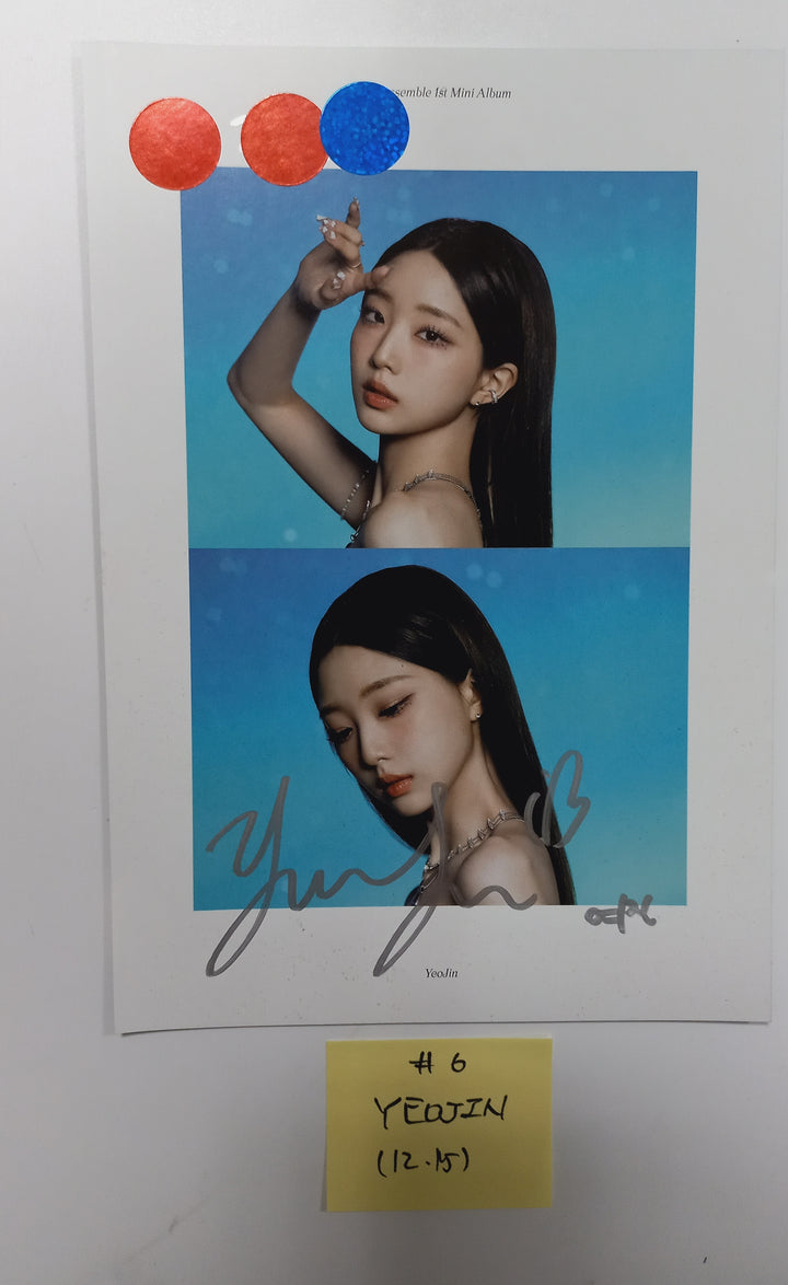 Loossemble "Loossemble" - A Cut Page From Fansign Event Album (Hyunjin, Yeojin, Vivi) [23.12.15] - HALLYUSUPERSTORE