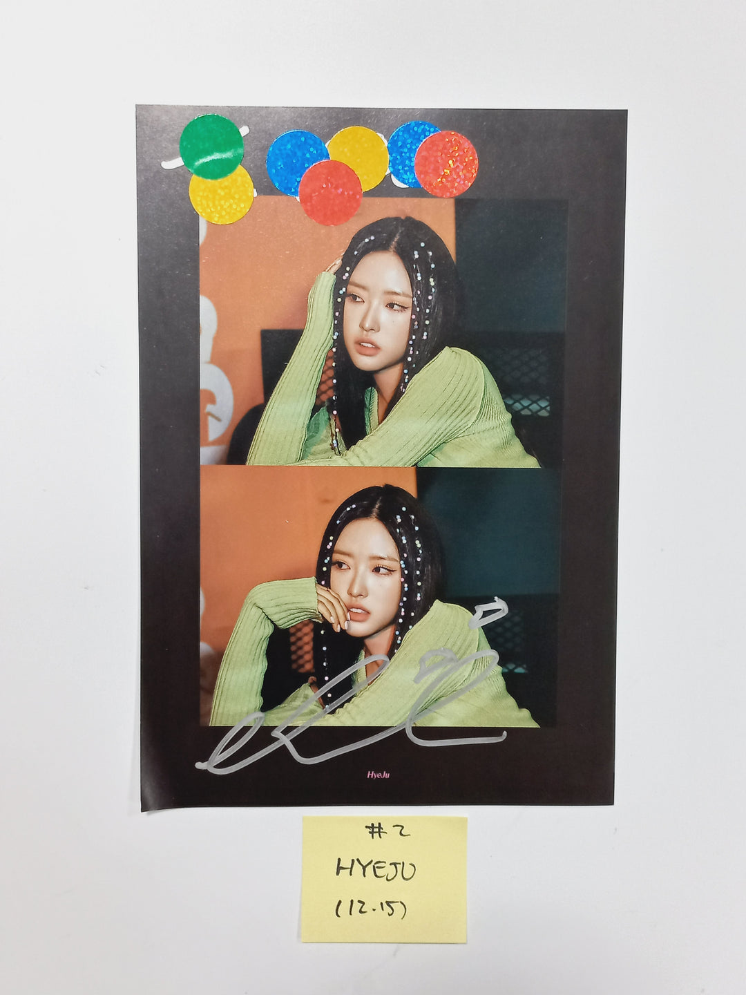 Loossemble "Loossemble" - A Cut Page From Fansign Event Album (Gowon, Hyeju) [23.12.15] - HALLYUSUPERSTORE