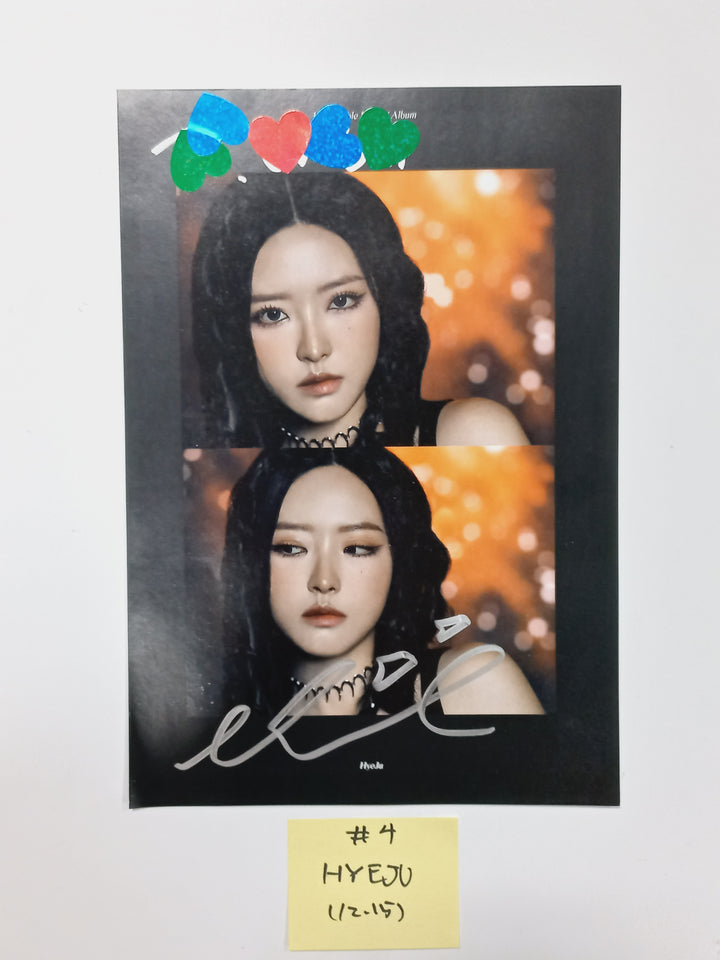 Loossemble "Loossemble" - A Cut Page From Fansign Event Album (Gowon, Hyeju) [23.12.15] - HALLYUSUPERSTORE