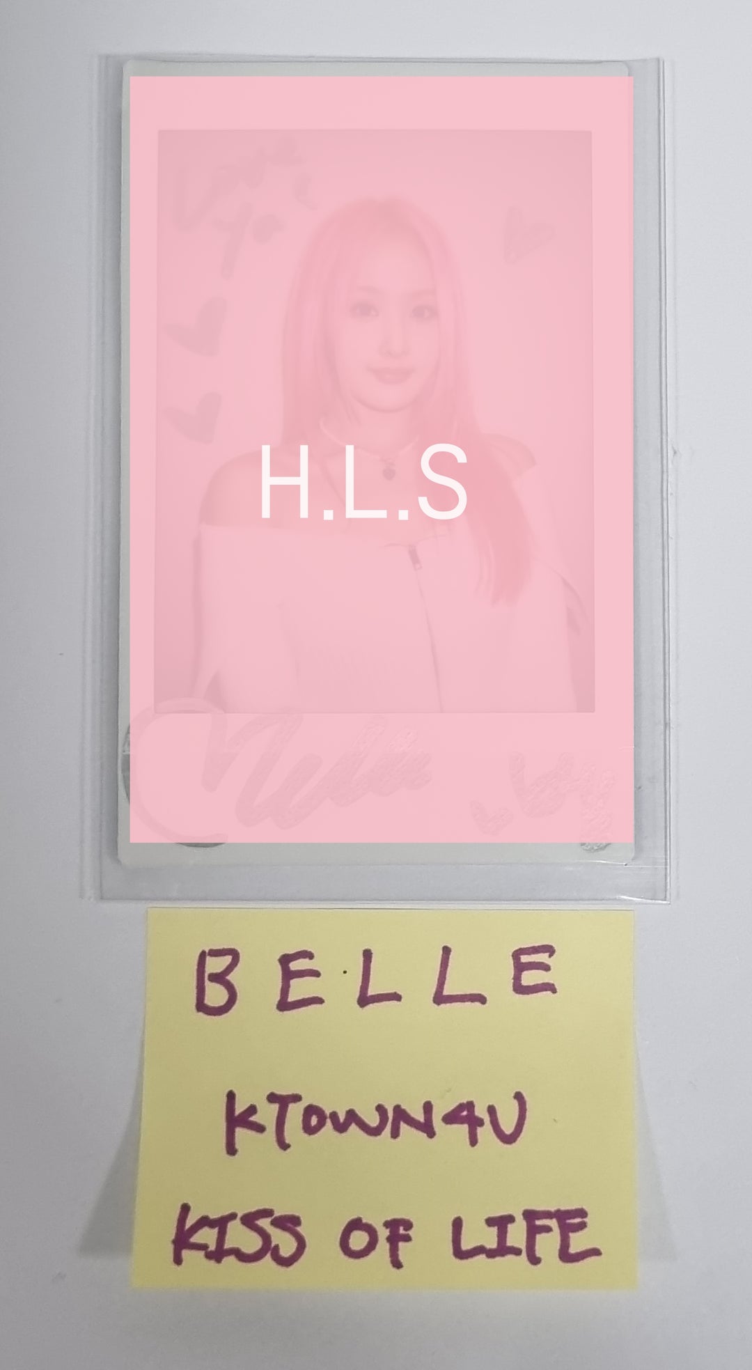 BELLE (Of KISS OF LIFE) "Born To be XX" - Hand Autographed(Signed) Polaroid [23.12.18] - HALLYUSUPERSTORE