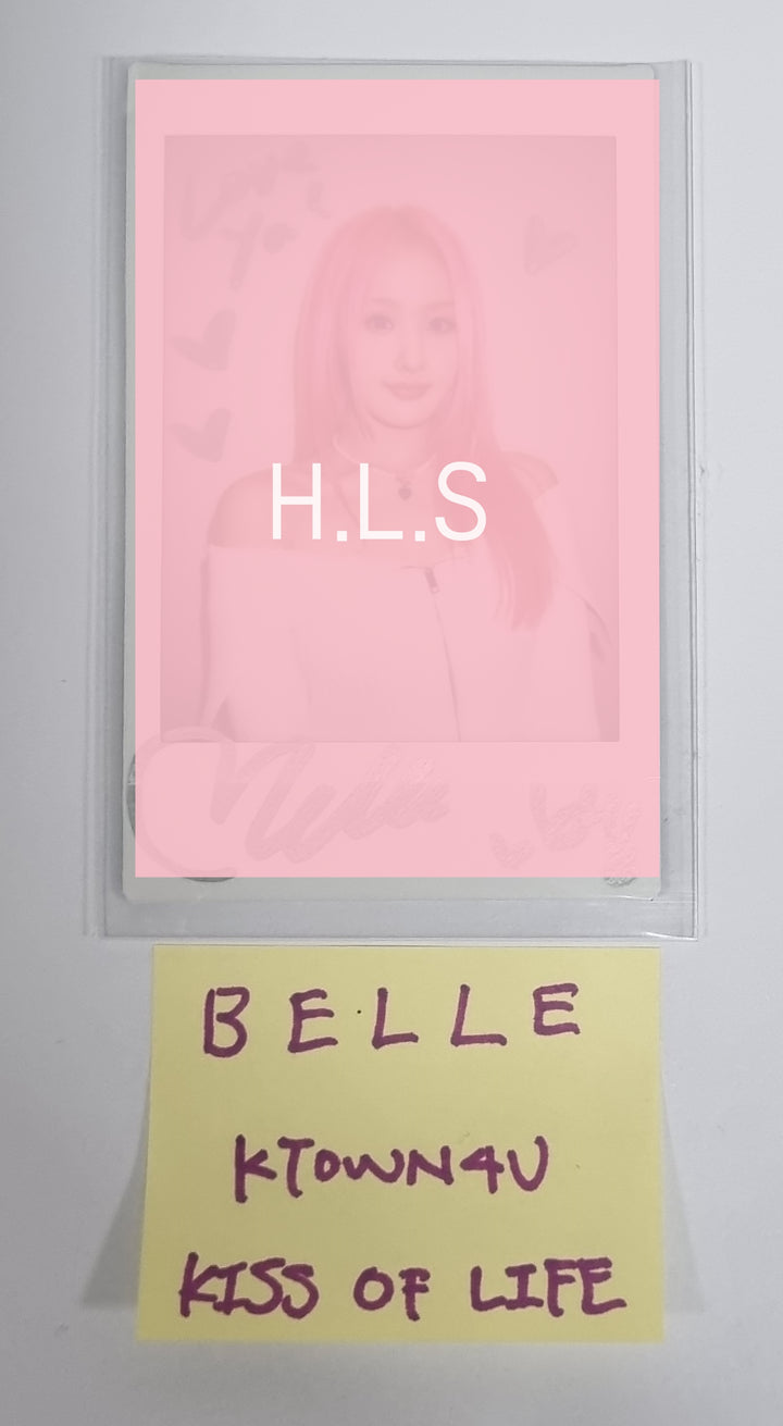BELLE (Of KISS OF LIFE) "Born To be XX" - Hand Autographed(Signed) Polaroid [23.12.18] - HALLYUSUPERSTORE