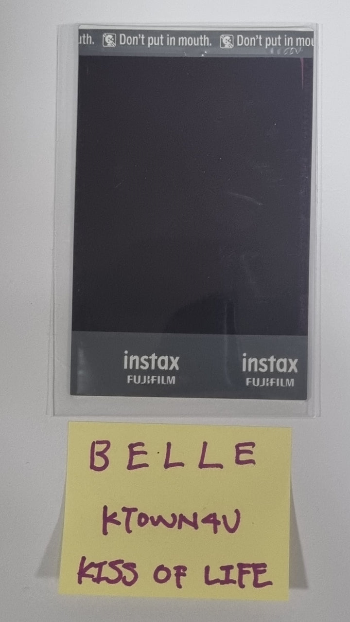 BELLE (Of KISS OF LIFE) "Born To be XX" - Hand Autographed(Signed) Polaroid [23.12.18] - HALLYUSUPERSTORE