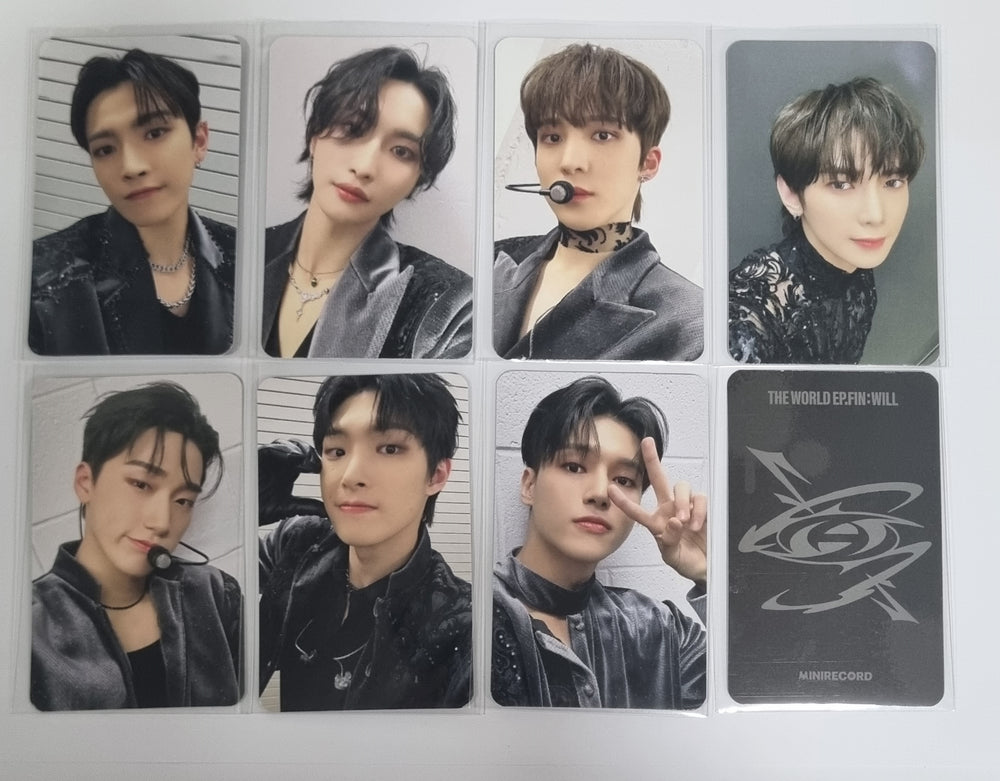 ATEEZ "THE WORLD EP.FIN : WILL" -  Minirecord Fansign Event Photocards [Platform Ver.] [23.12.18] - HALLYUSUPERSTORE