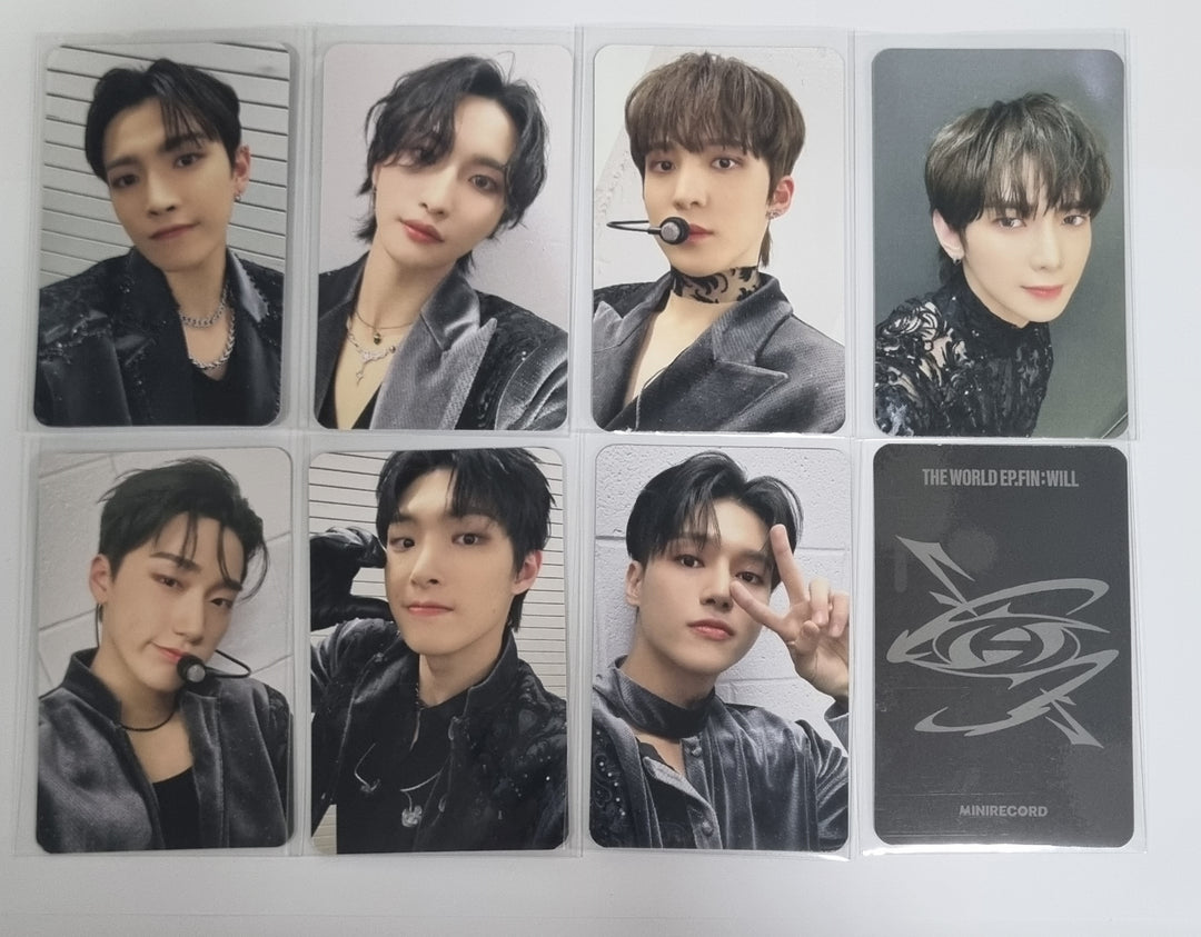 ATEEZ "THE WORLD EP.FIN : WILL" -  Minirecord Fansign Event Photocards [Platform Ver.] [23.12.18] - HALLYUSUPERSTORE